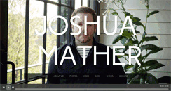 Desktop Screenshot of joshuamather.com